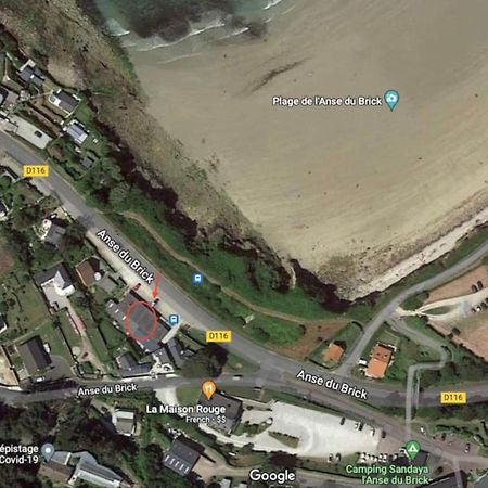 Au Petit Brick - Cosy Beachfront House Maupertus-sur-Mer Zewnętrze zdjęcie
