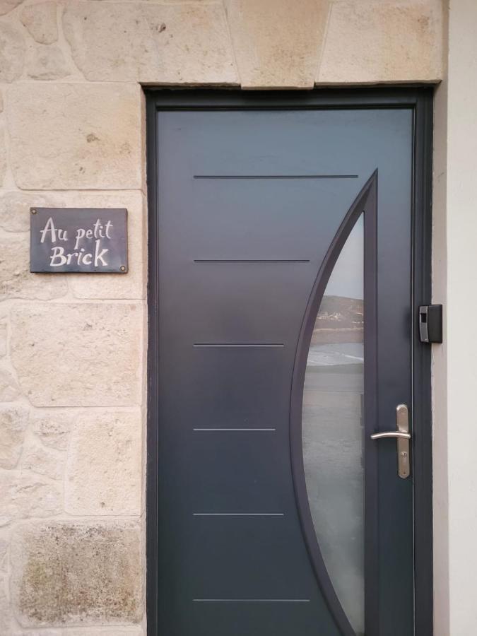Au Petit Brick - Cosy Beachfront House Maupertus-sur-Mer Zewnętrze zdjęcie